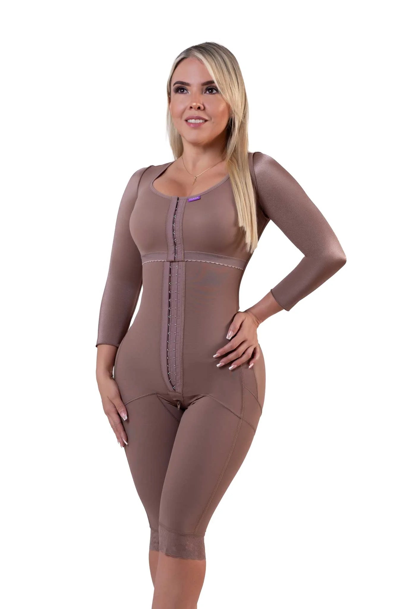 NUEVA|  Ref. 491 |FAJA COMPLETA CON MANGA Y BRASIER